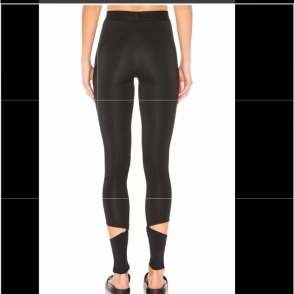 NWT Ivy Park Black Slash Leggings Size XS - Picture 2 of 14